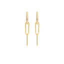 Blush earring 14k gold 9064YGO