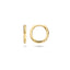 Blush earrings 14k gold 7233YGO