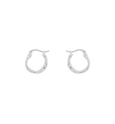 Anna + Nina Small Organic Hoop Earrings