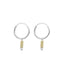 MIAB Earrings - Jade Rounds Mini silver