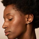 Blush earrings 14k gold 7271YGO