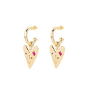 Anna + Nina Karma Hoop Oorbellen