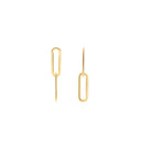 Blush earring 14k gold 9064YGO