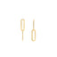 Blush oorbedel 14k goud 9064YGO