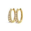 Karma Earrings Hinged Hoops ROYAL 18MM