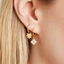 EARRINGS SHINY CLOVER