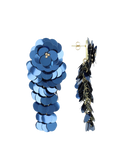 Lott Earrings Sequin Waterfall L - Cobalt