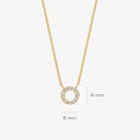 Blush ketting 14k goud 3125YZI