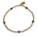PScallme Bracelet Dot 5 Small Purple