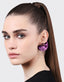 Olivia Dar Oorbellen Marigold Plum