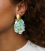 Lott Earrings Sequin Oval M Holo Mint Mix