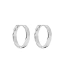 MIAB Oorbellen - Ruffle Click Zilver