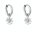 Stainless Steel Oorbellen Little Daisy