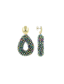 Lott Earrings Drop S - Disco Purple