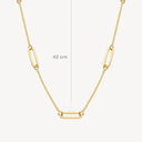 Blush ketting 14k goud 3102YGO