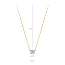 Blush necklace 14k gold 3049YZI