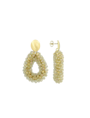 Lott Earrings Drop S - Ice Gold