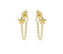 OORBELLEN KARMA CHAIN STAR