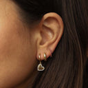 Karma Oorbellen Hinged Hoops JOYA Twist 12MM