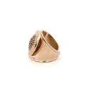 Ring flat multi goldplated
