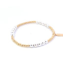 PScallme Armband Six Row Gold Silver