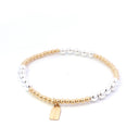 PScallme Armband Six Row Gold Silver